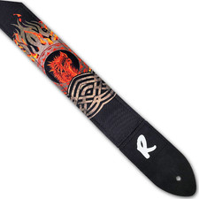 Celtic Dragon Guitar Strap - Celtic Knots and Dragons Guitar Strap - Adjustable