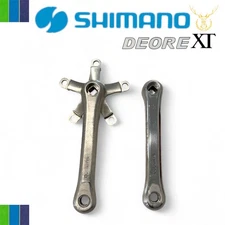 Shimano Deer Head XT FC-6206 Crank Arms 175mm x 110 BCD~80s 1st Generation 