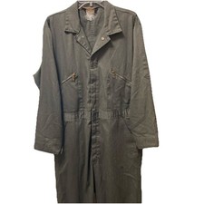 Walls Coveralls Mens Work Clothes Long Sleeve Zip Pockets Damage See Pix 44R