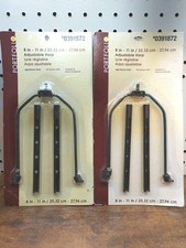 Lot of 2 Adjustable Lamp Harp 8-11 inches Aged Bronze Finish by Portfolio