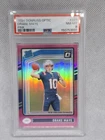 2024 Panini Donruss Optic - Rated Rookie Drake Maye #229 Pink Prizm (RC) PSA 8