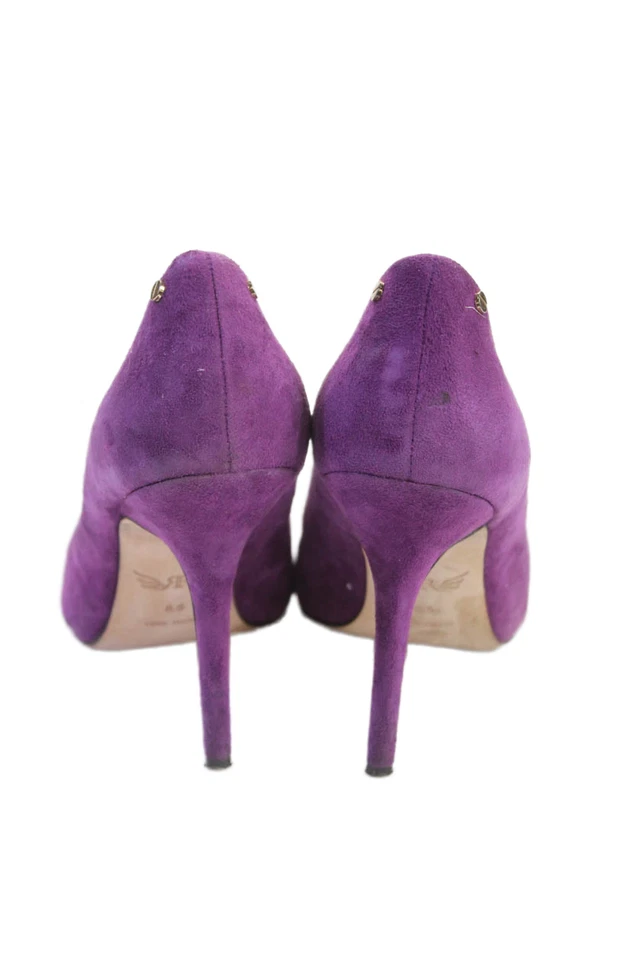 Rachel Roy Mujer Gamuza Texturizada Punta Tacones Sin Cordones Berry Talla 8.5 Foto 3 de 4