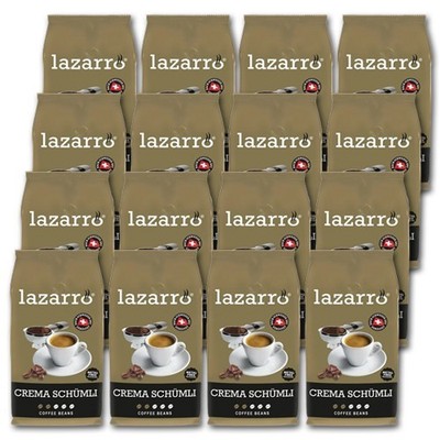 16 KG Lazarro Crema Schümli Kaffeebohnen