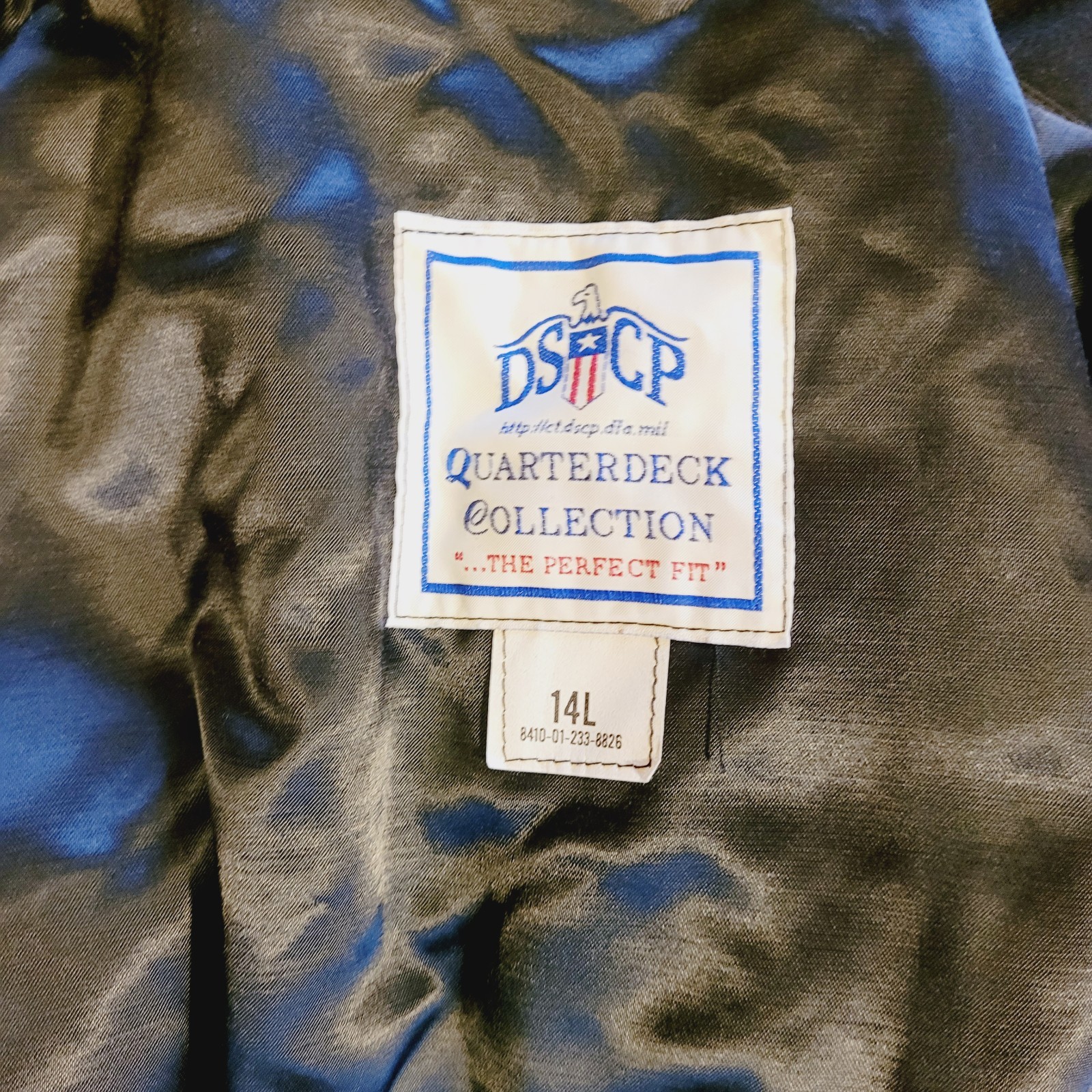 Authentic Women's US Navy Wool Pea Coat Size 14L Government Issue