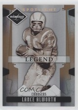 2008 Leaf Limited Legend Spotlight Bronze 12/125 Lance Alworth #152 HOF 0l1