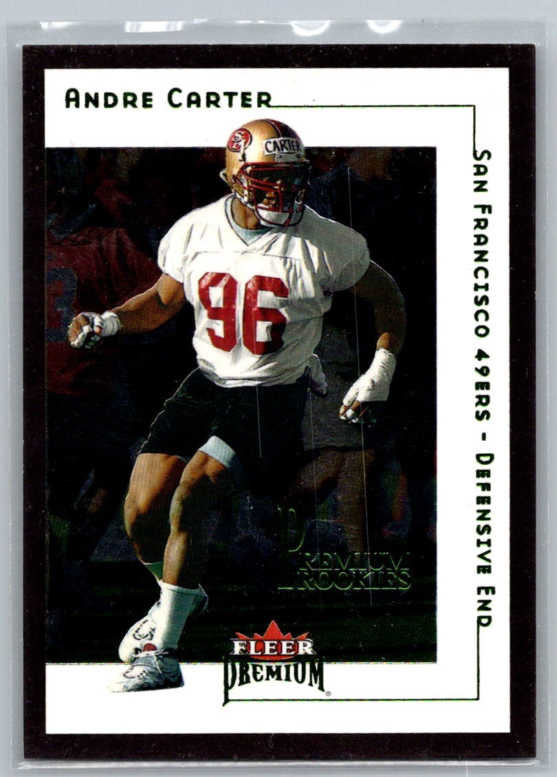2001 Fleer Premium  Andre Carter 240 0434/2001
