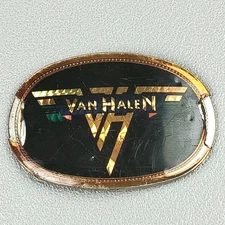 VAN HALEN VINTAGE 1978 PACIFICA  PRISM BELT BUCKLE HAS WEAR