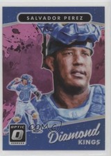 2017 Panini Donruss Optic Diamond Kings Pink Prizm Salvador Perez #12 0dk