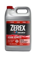 Zerex Asian Vehicle Red Silicate and Borate Free 50/50 Prediluted Ready-to-Us...