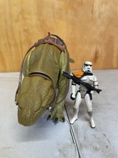 Star Wars: Original Toy Old Kenner Dewback And Sandtrooper With Gun