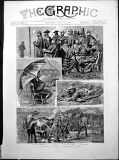 Old Notes Wimbledon Camp Opening Day Scorer Drop Too Much Lunch 1886 Victorian