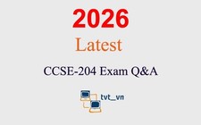 CCSE-204 exam Q A GUARANTEED 1 month update 