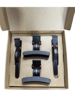 DYSON Hair Clips Set Of 4 Brand New Black Copper Box Is Sealed