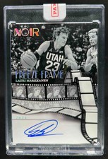 2024 Panini Noir Lauri Markkanen Freeze Frame Signatures Auto #24/49 Jazz