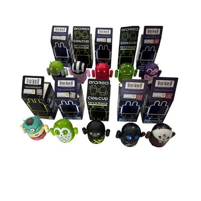 Android Mini Collectibles Dead Zebra Lot Of 10 Series 2 and 3