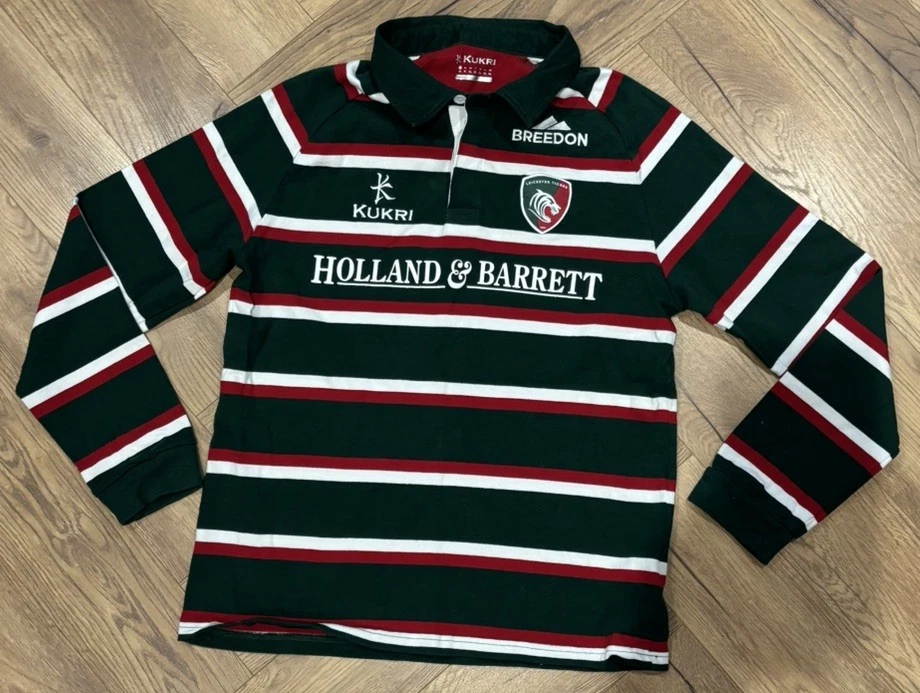 Maillot Leicester Tigers Rugby Union 2017 - Taille 2XL - Rare - Pour Adulte