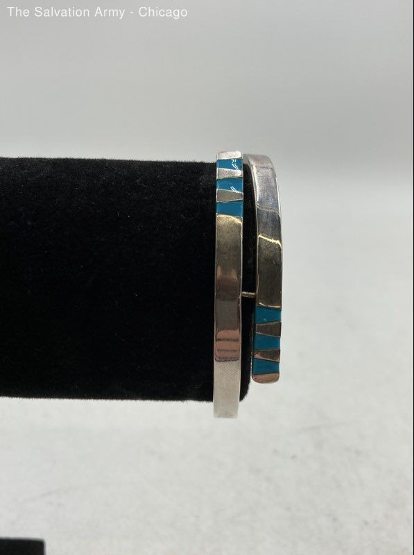 Lot Of 925 Sterling Silver Fine Jewelry Bangle & Cuff Bracelet 104.59g
