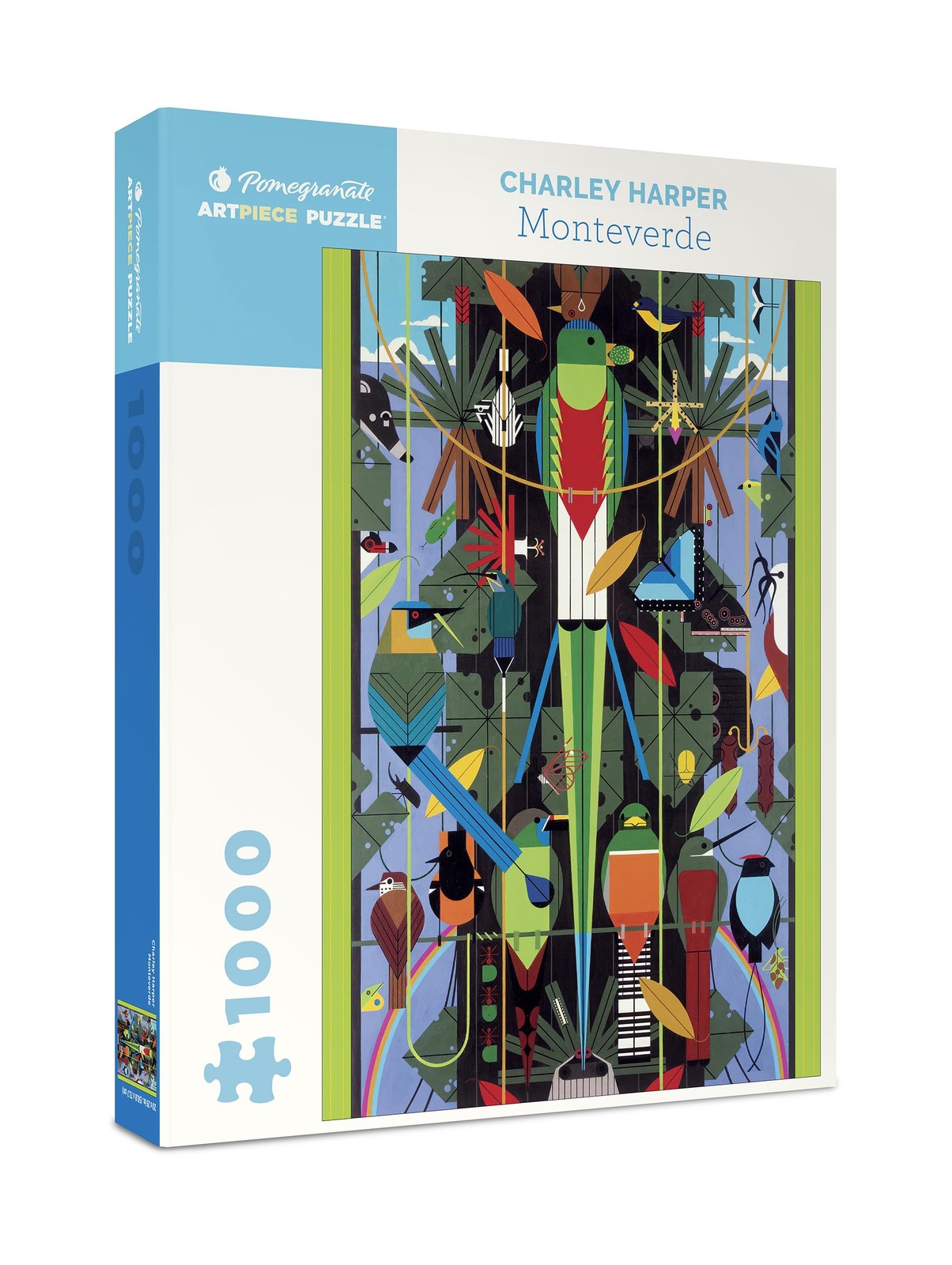 Charley Harper Monteverde 1000 by Charley Harper 9780764958076 - Image 3