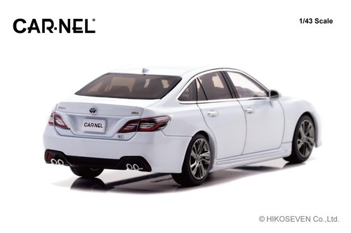 CARNEL 1/43 Toyota Crown Hybrid 3.5 RS Advance (GWS224) 2020 Precious White Pear - Picture 3 of 5