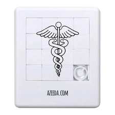 'Caduceus Symbol' Sliding Puzzle (PZ00007349)