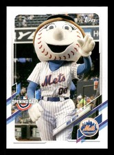 2021 Topps Opening Day #M-23 Mrs. Met Mascots New York Mets