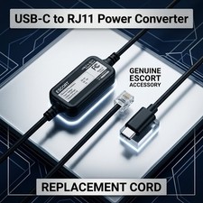 Escort USBC to RJ11 Power Cord Radar Detectors Including MAX 360, MAX 360c, I...