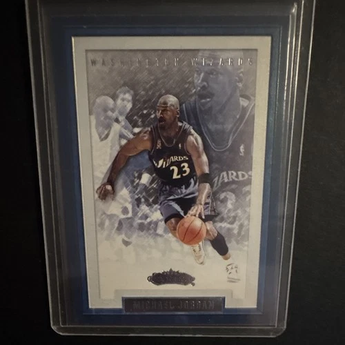 Fleer Showcase Michael Jordan #1 Row 3 Washington Wizards 2002-03 NBA Card