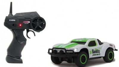 JAMARA - Bandix Radio Controlled White and Green Color Car - 1/43 - ...