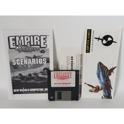 Empire Deluxe Scenarios No Box 3.5'' Floppy MS-DOS and Windows 1990