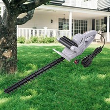 Corded Electric Hedge Trimmer 450W Tree Cutter -45cm Length & 16mm Cutting Width