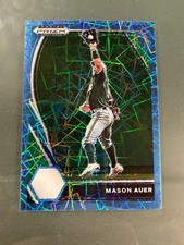 Mason Auer 2021 Panini Draft Picks Baseball #PDP161 Card Blue Prizm