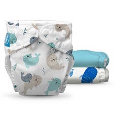Charlie Banana 3 Pack Reusable Adjustable Cloth Diaper, One Size - Sealy Seas