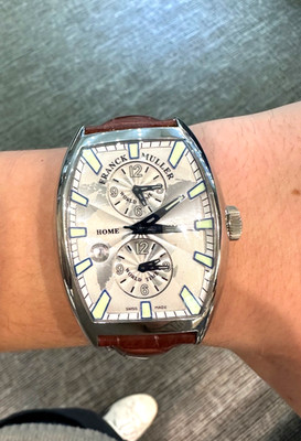 Franck Muller Cintrée Curvex Master Banker 8880 MB Sc Dt Individueller