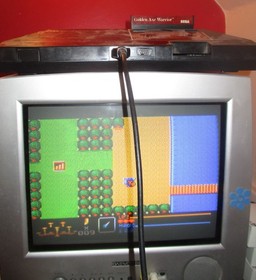 Sega Master System GOLDEN AXE WARRIOR w/Cartridge, Instructions & Box (CIB)