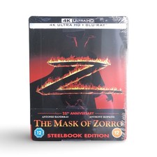 THE MASK OF ZORRO 4K UHD + Blu-ray Steelbook ...