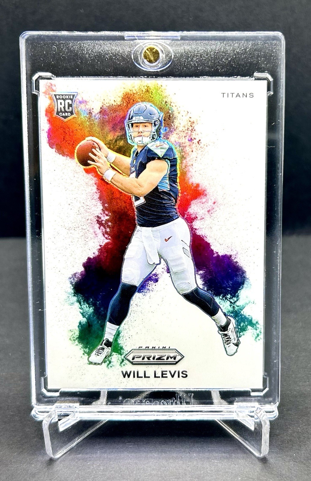 2023 Panini Prizm Will Levis Rookie RC Color Blast Case Hit #CB-5 Titans