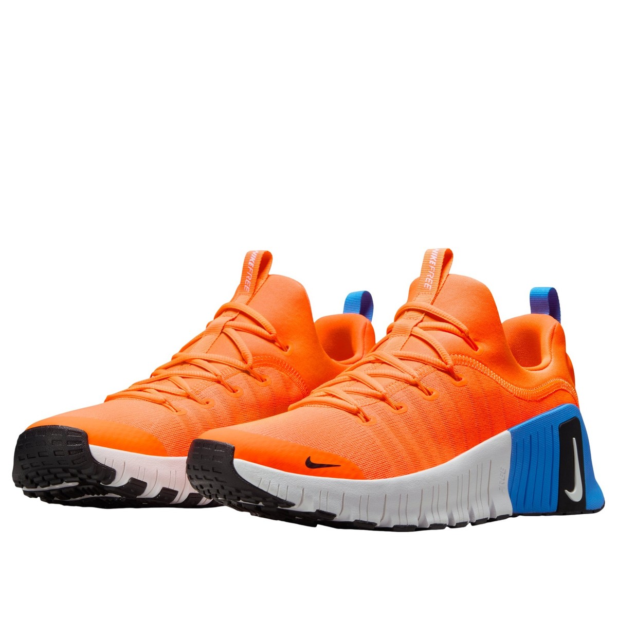 Nike Free Metcon 6 Total Orange Photo Blue FJ7127-802 sz 14 Men's