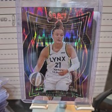 Kayla McBride 2025 Panini Select WNBA Purple Flash Prizm 60/149
