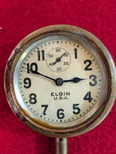 Vintage Elgin Old Car Clock