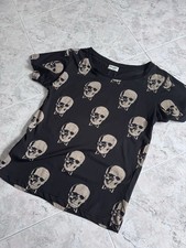 Saint Laurent Paris SS2016 Skull & Bowtie Hed...