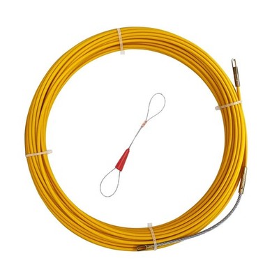 Fiberglass Running Cable Puller Fish Tape Pull Push Wire Puller Wire Cable Ru...