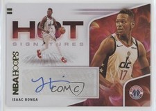 2020-21 Panini NBA Hoops Hot Signatures Isaac Bonga #HS-IBO Auto 5w7