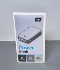 Fast Charge Portable Power Bank Built in Cable Digital LED Display Battery Pack