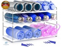 Flaschenregal KüHlschrank Organizer, Erweiterbar Flaschenhalter KüHlschrank, V