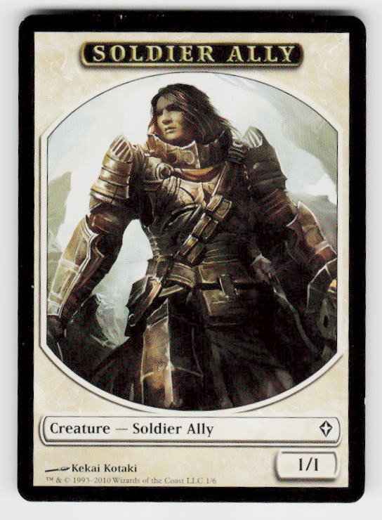 Worldwake #1 Soldier Ally Token