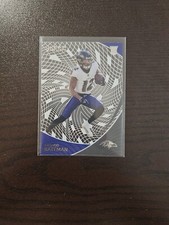 2021 Panini Chronicles - Clear Vision Rookies #CVR-16 Rashod Bateman (RC)