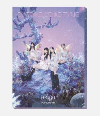 aespa Dreams Come True SMTOWN OFFICIAL MD GOODS POSTCARD BOOK