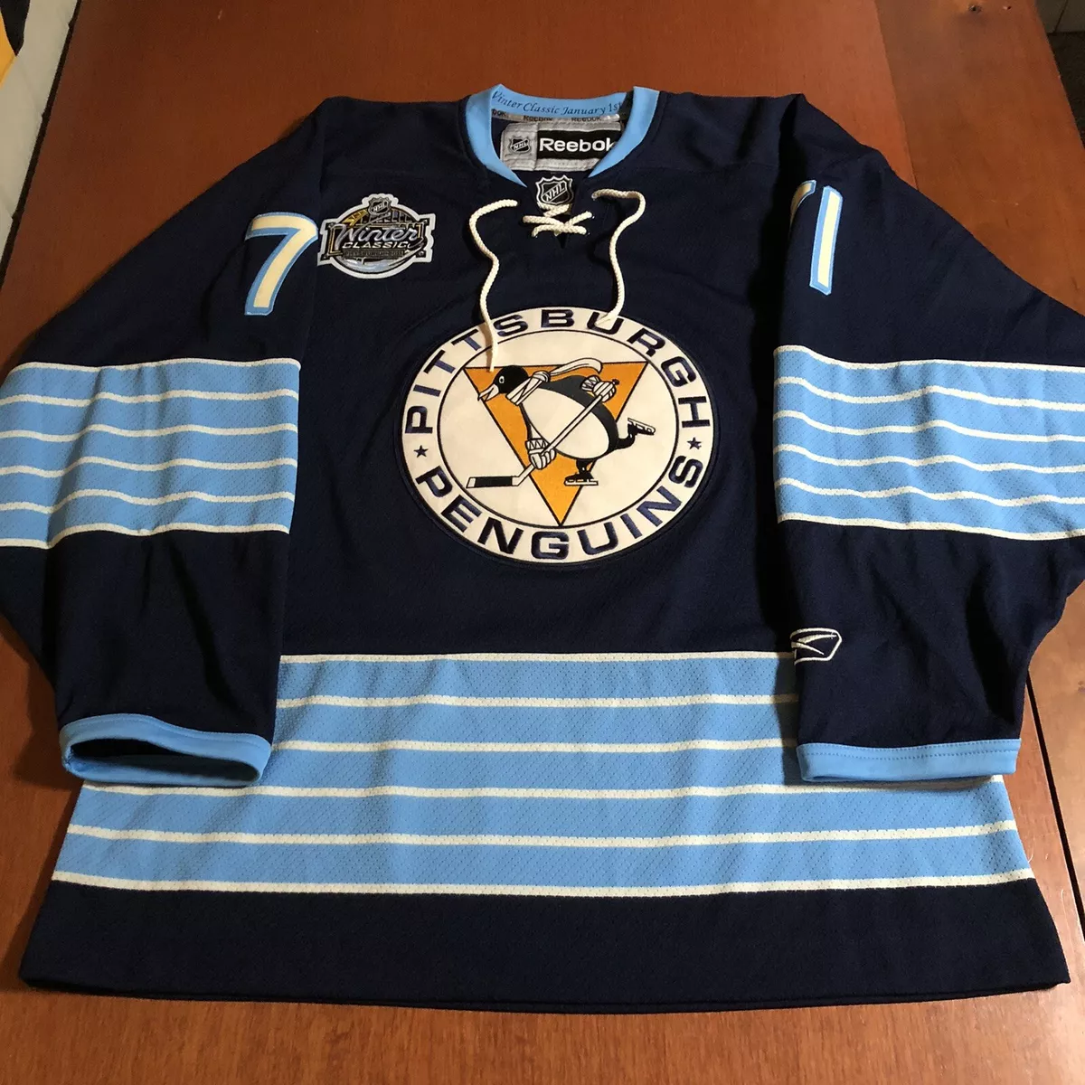 Evgeni Malkin Autographed Pittsburgh Penguins Winter Classic Navy