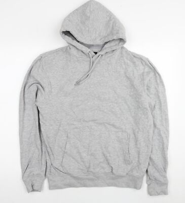 Threadbare Damen Pullover Hoodie grau Baumwolle Größe M Pulli