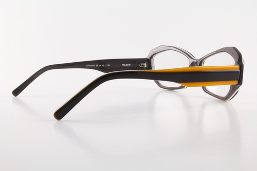 Seltene authentische Traktionssenf IFAHAN 55 mm schwarz mehrfarbige Brille Frankreich - Bild 3 von 5